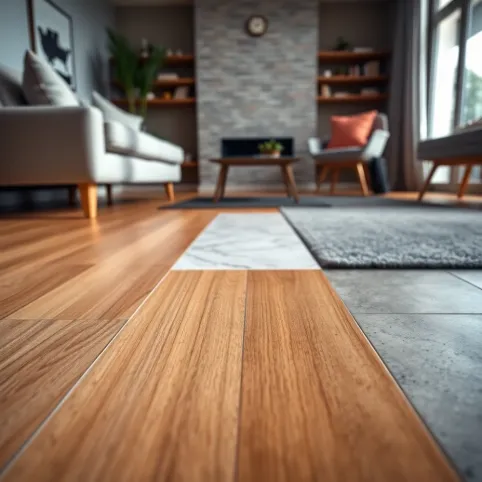Jakie płytki na podłogę do salonu