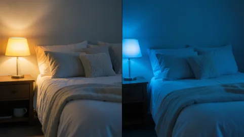 Jakie światło do sypialni ciepłe czy zimne