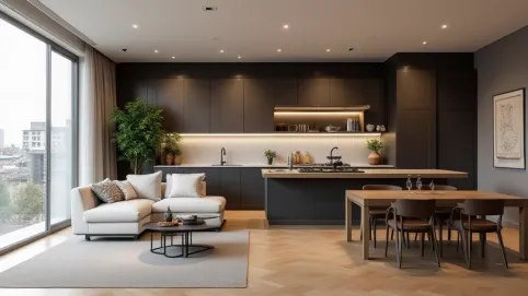 koszt przeniesienia kuchni do salonu Warszawa