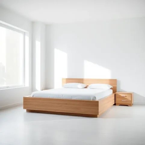 Łóżka do sypialni z pojemnikiem na pościel 140x200