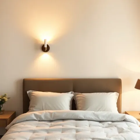 Na jakiej wysokości kinkiety w sypialni