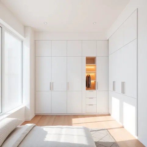 Nowoczesne garderoby do sypialni