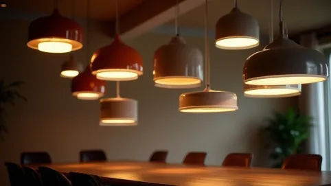 Nowoczesne lampy do salonu wiszące