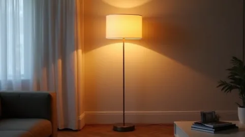 Nowoczesne lampy stojące do salonu