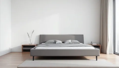 Nowoczesne łóżko do sypialni 160x200 z pojemnikiem