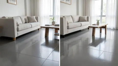 Płytki do salonu  matowe czy z połyskiem