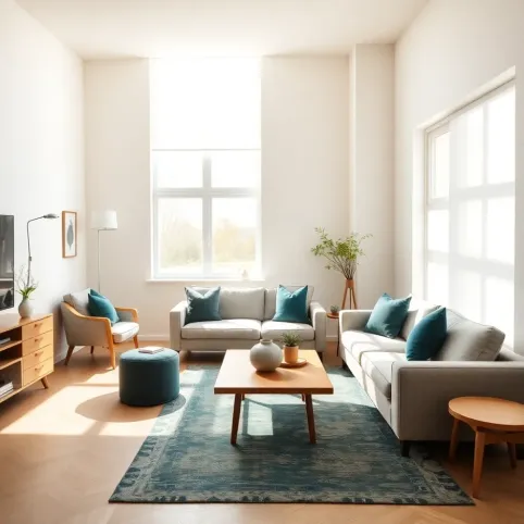 Salon z jadalnia 26m2