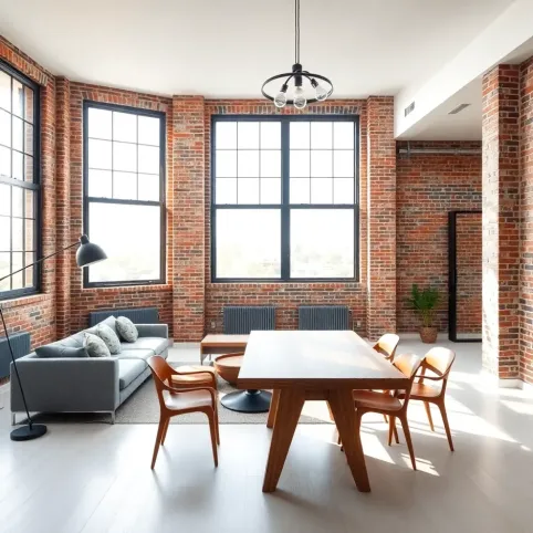 Salon z jadalnią 35m2