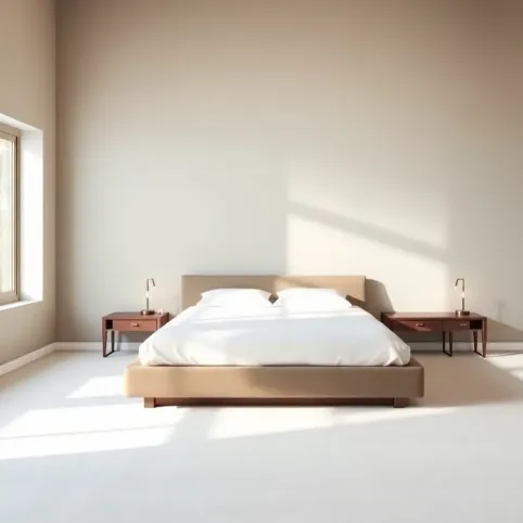 Styl nowoczesny sypialnia