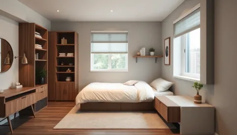 Sypialnia mała inspiracje