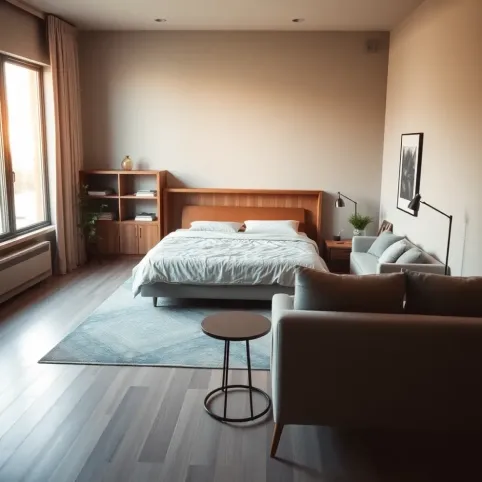 Sypialnia w salonie inspiracje