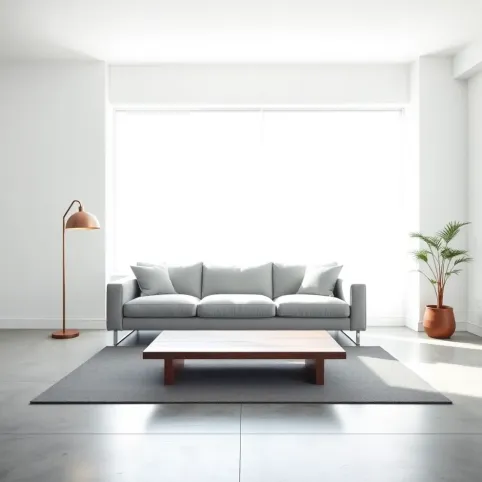 Wystrój wnętrz nowoczesny salon