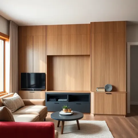 Zabudowa salonu na wymiar