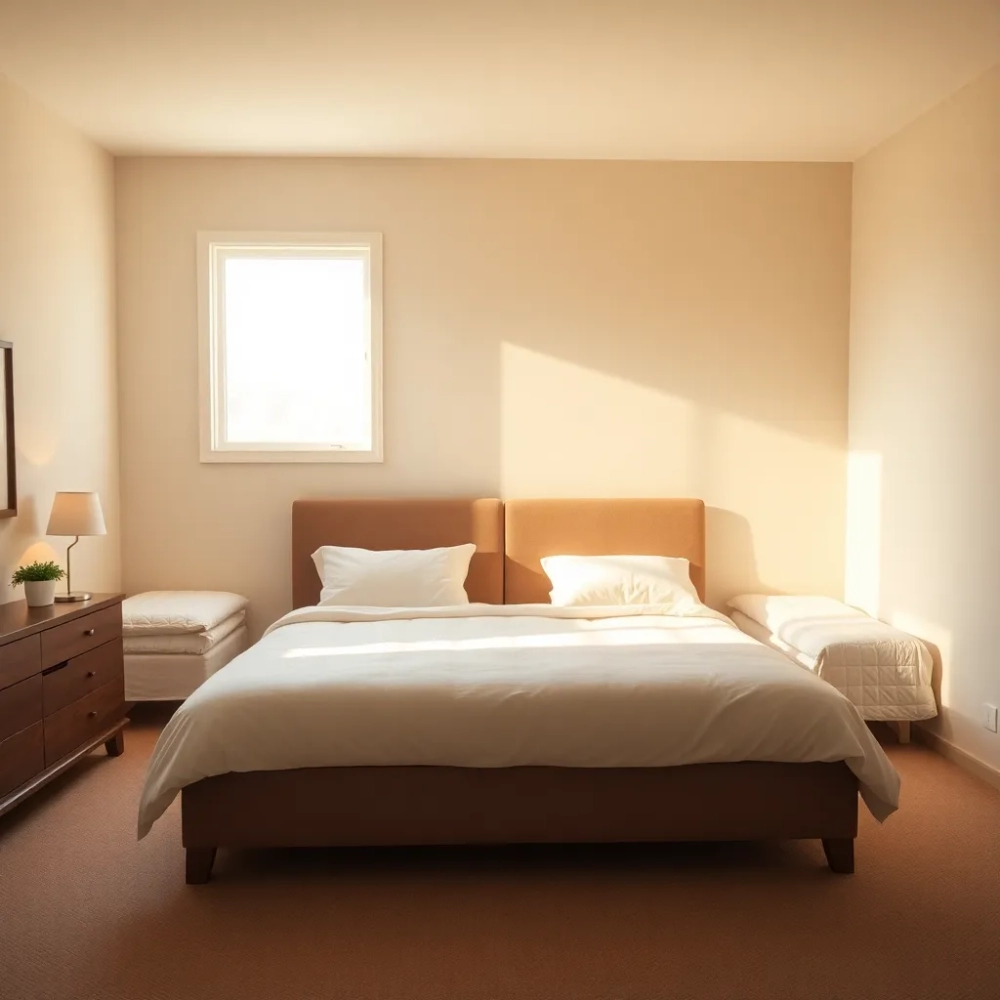 Sypialnia dla rodziców i dwójki dzieci