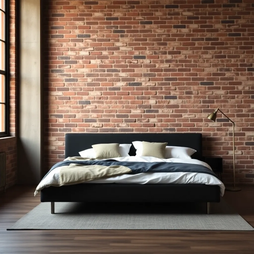 Sypialnia loft Inspiracje