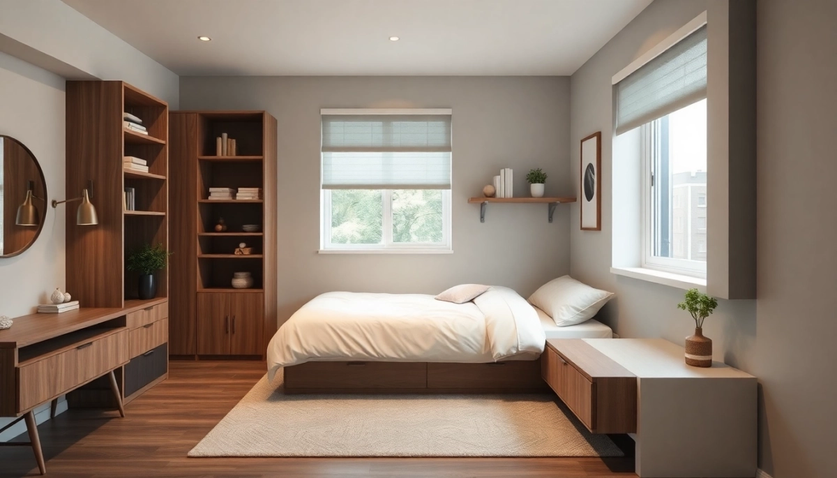 Sypialnia mała inspiracje