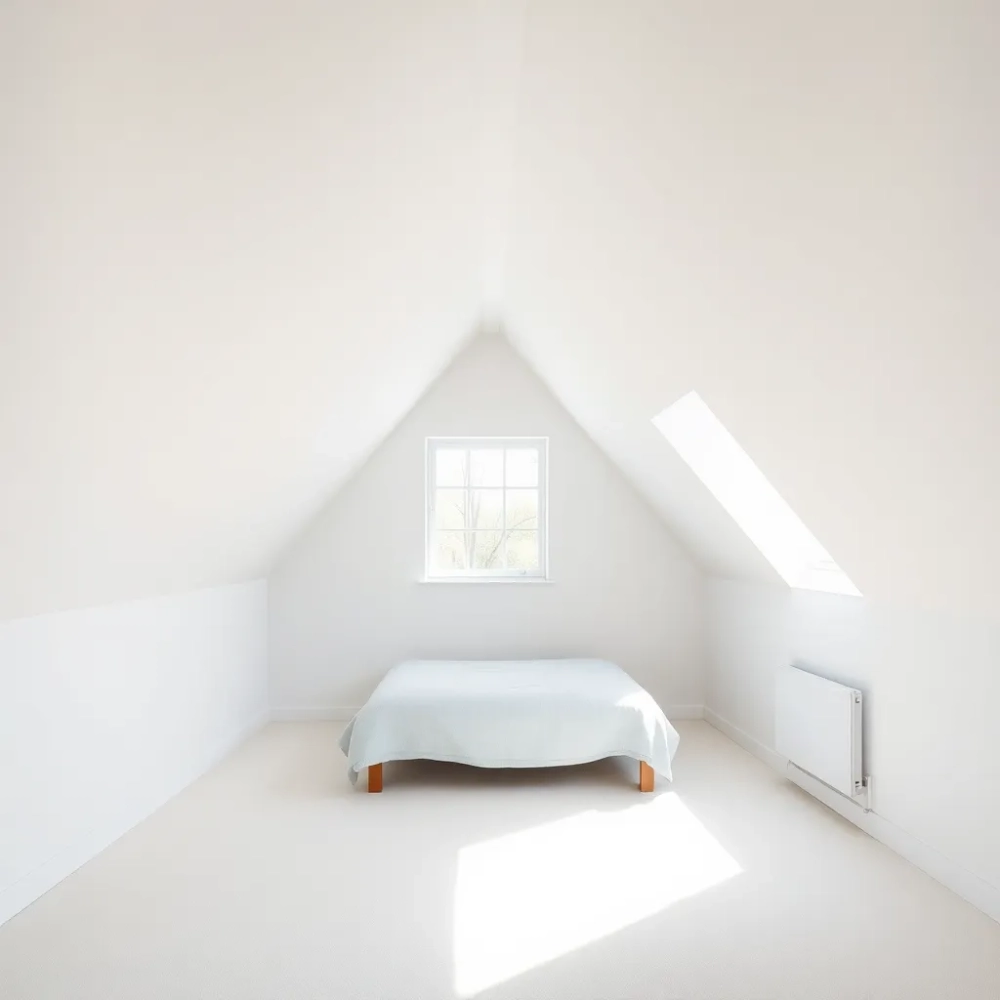 Sypialnia ze skosami jak pomalować