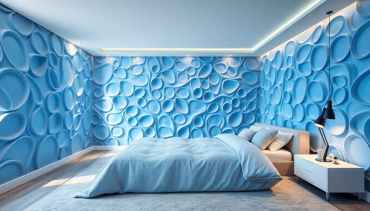 Tapety ścienne nowoczesne do sypialni