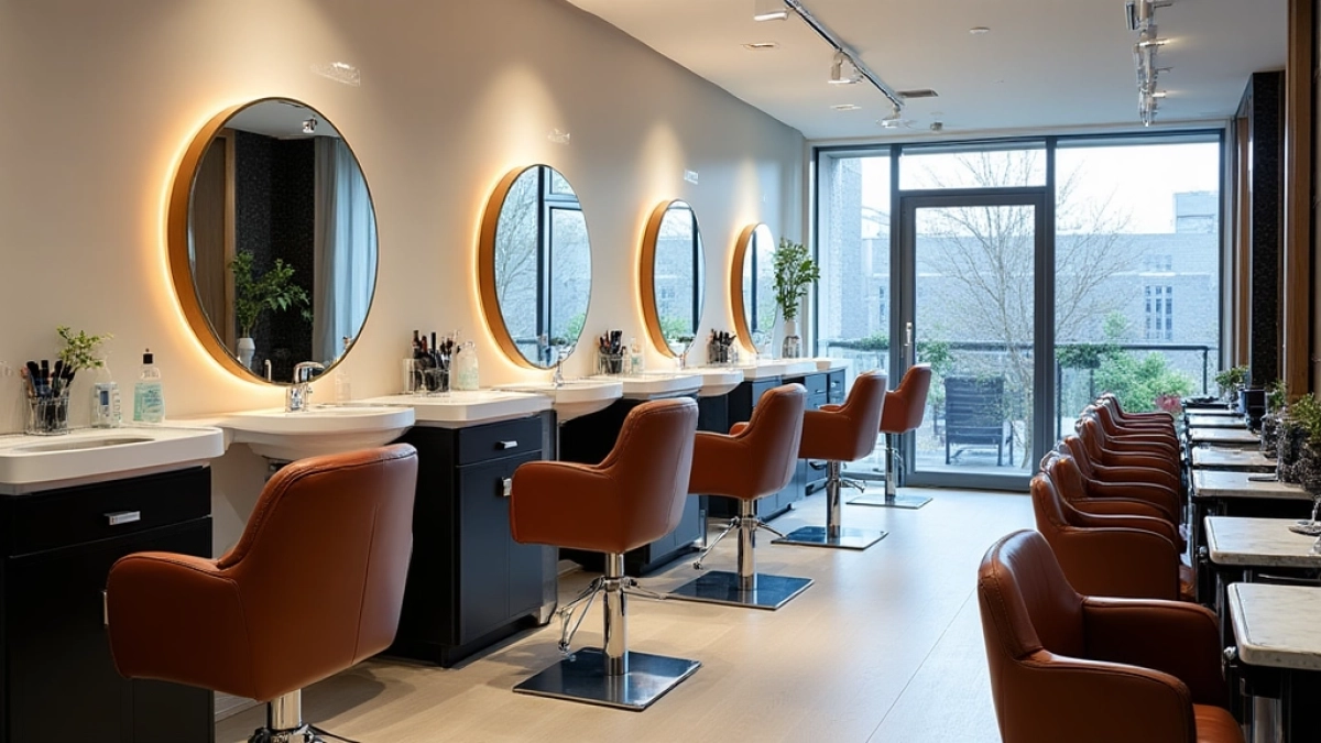 Wyposażenie salonu fryzjerskiego