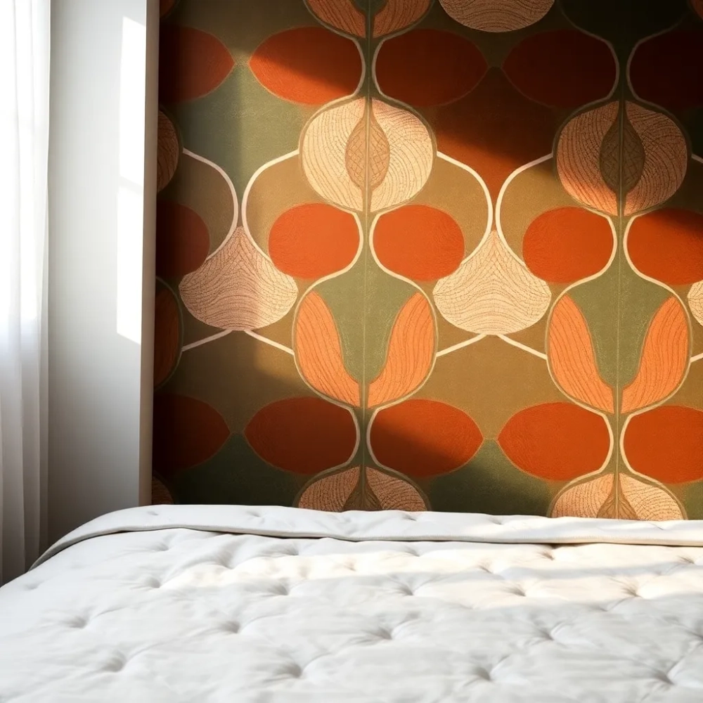 Wzory na ścianę do sypialni