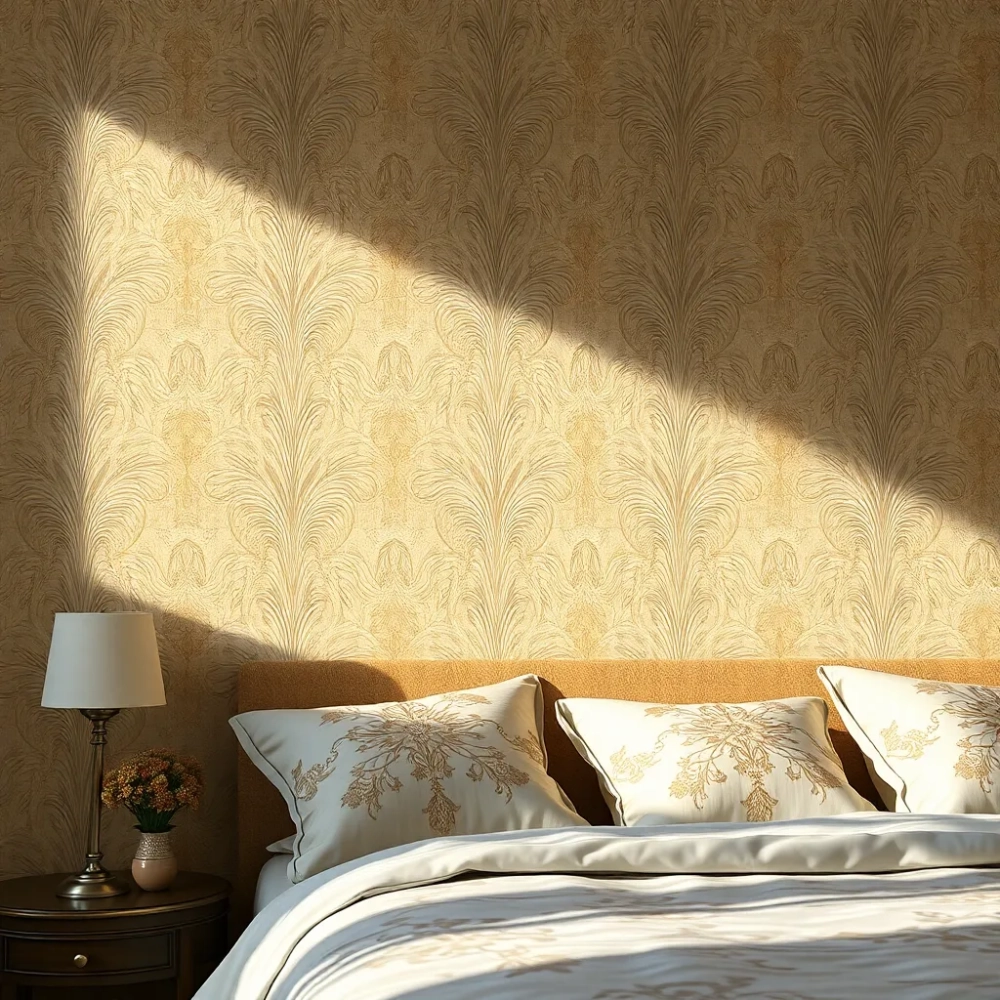 wzory tapet do sypialni