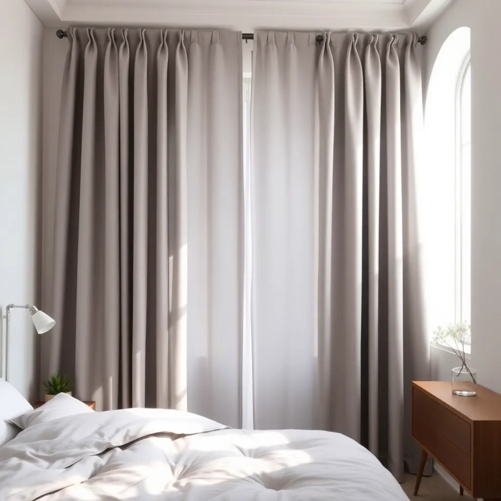 Zasłony do sypialni inspiracje